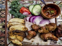 Шашлык из свиной шеи