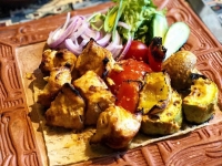 Шашлык из куриной грудки